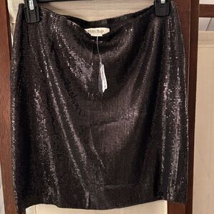 Beautiful Black Sequin Skirt for the holidays Beautiful shimmer Such a great buy